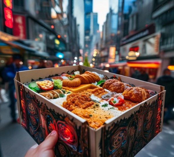 美食外卖，城市中的独特美食体验