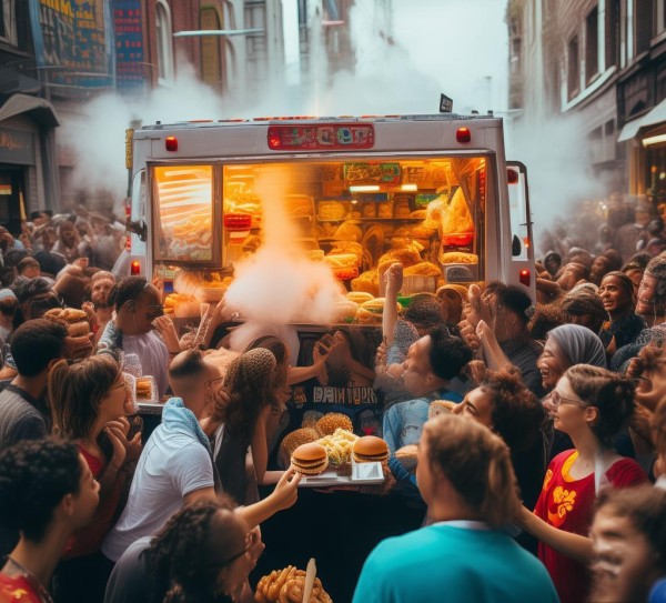 快餐文化，流动与即兴的狂欢的瞬间体验